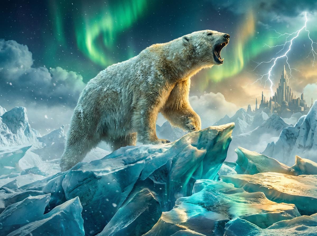 妻社-北极熊冰川巡游视频