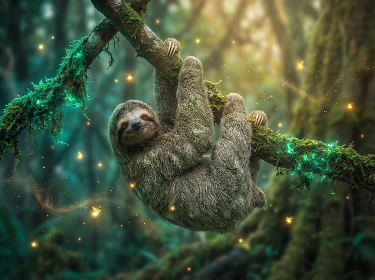 妻社-树懒雨林慢生活视频